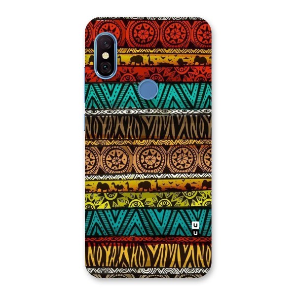 African Design Pattern Back Case for Redmi Note 6 Pro