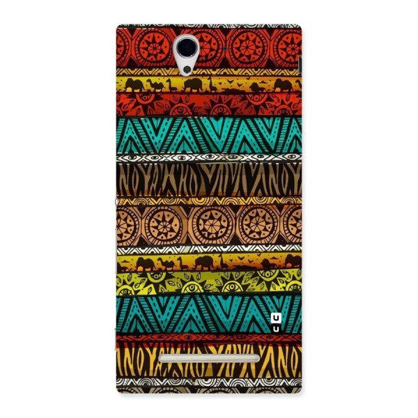 African Design Pattern Back Case for Sony Xperia C3