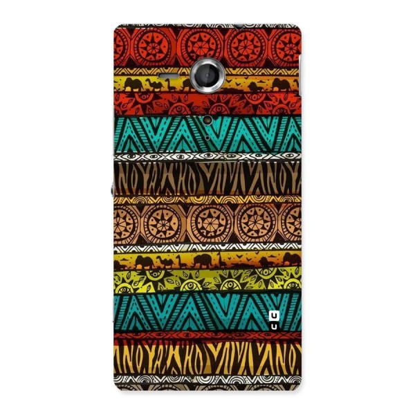 African Design Pattern Back Case for Sony Xperia SP