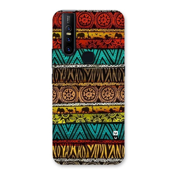 African Design Pattern Back Case for Vivo V15