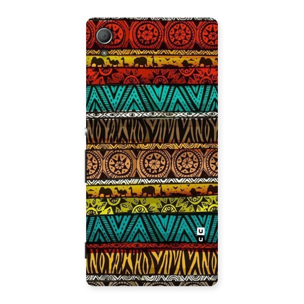 African Design Pattern Back Case for Xperia Z3 Plus