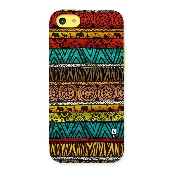African Design Pattern Back Case for iPhone 5C