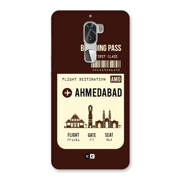 Ahmedabad Boarding Pass Back Case for Coolpad Cool 1