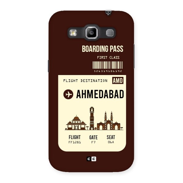 Ahmedabad Boarding Pass Back Case for Galaxy Grand Quattro