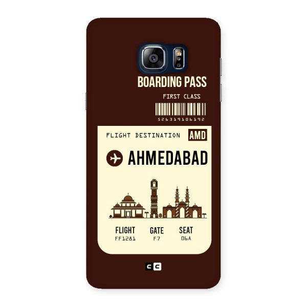 Ahmedabad Boarding Pass Back Case for Galaxy Note 5