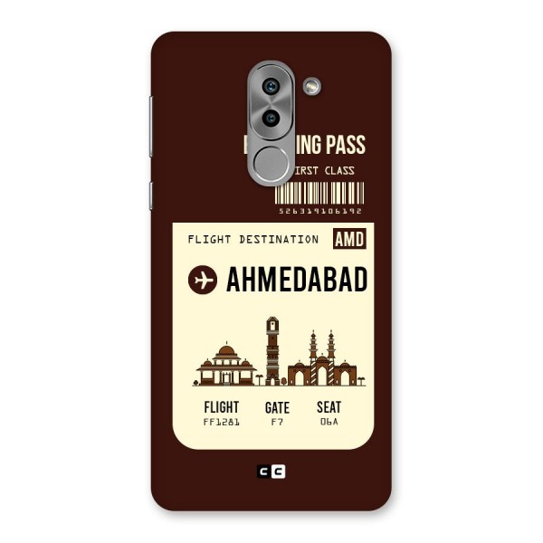 Ahmedabad Boarding Pass Back Case for Honor 6X