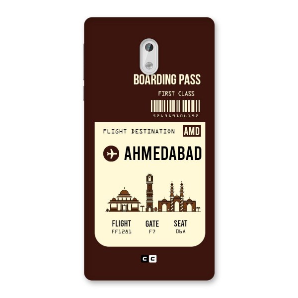Ahmedabad Boarding Pass Back Case for Nokia 3