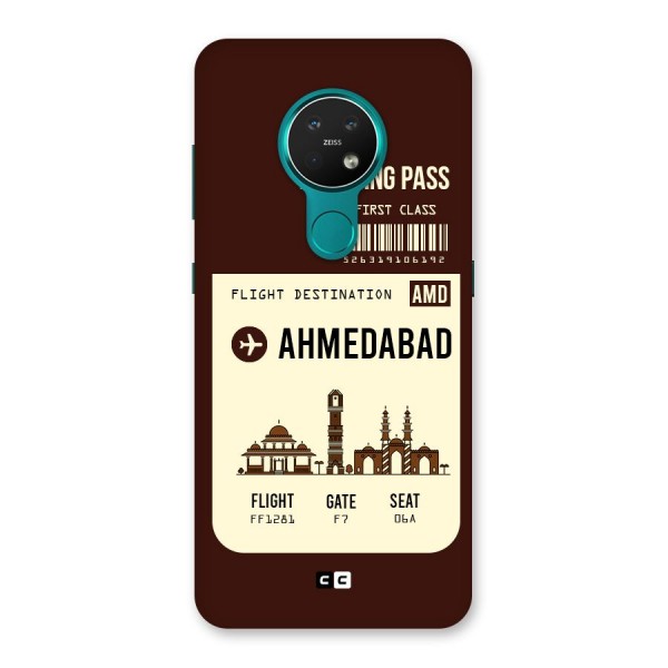 Ahmedabad Boarding Pass Back Case for Nokia 7.2