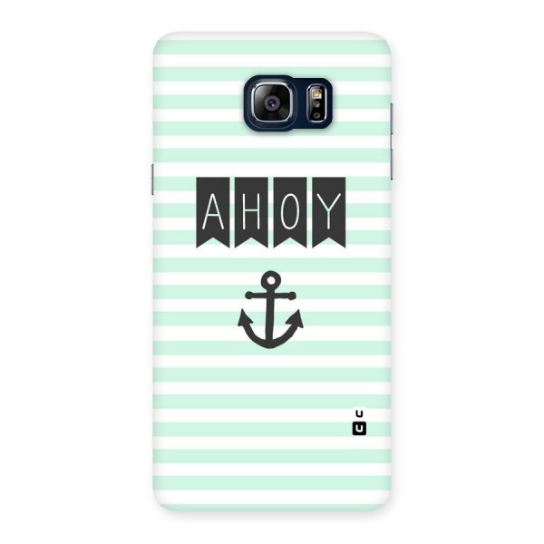 Ahoy Sailor Back Case for Galaxy Note 5