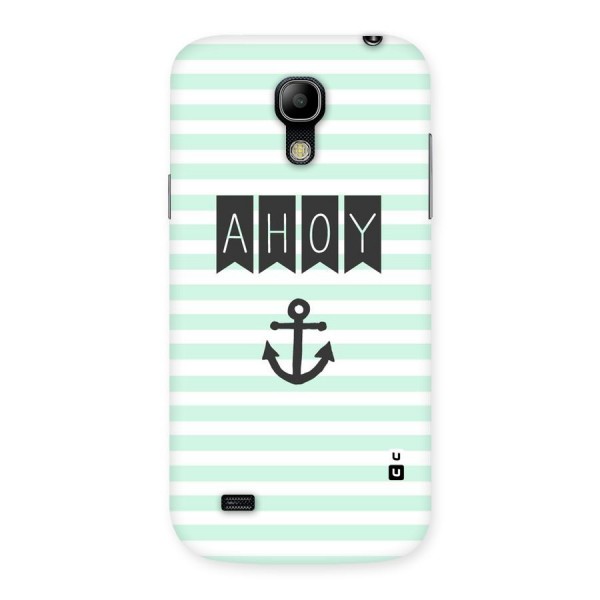 Ahoy Sailor Back Case for Galaxy S4 Mini