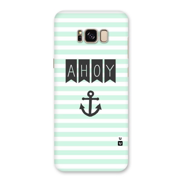 Ahoy Sailor Back Case for Galaxy S8 Plus