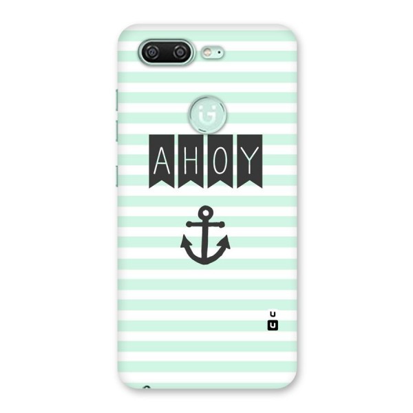 Ahoy Sailor Back Case for Gionee S10