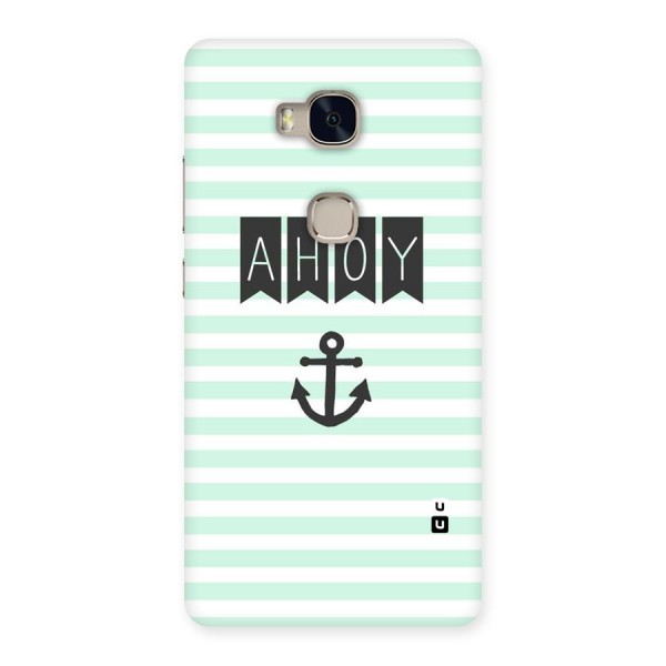 Ahoy Sailor Back Case for Huawei Honor 5X