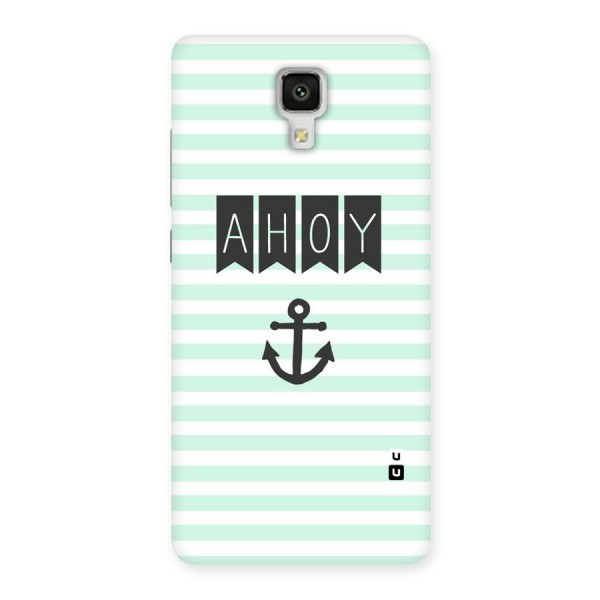 Ahoy Sailor Back Case for Xiaomi Mi 4