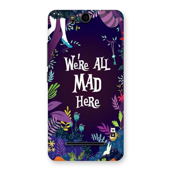 All Mad Back Case for Micromax Canvas Juice 3 Q392