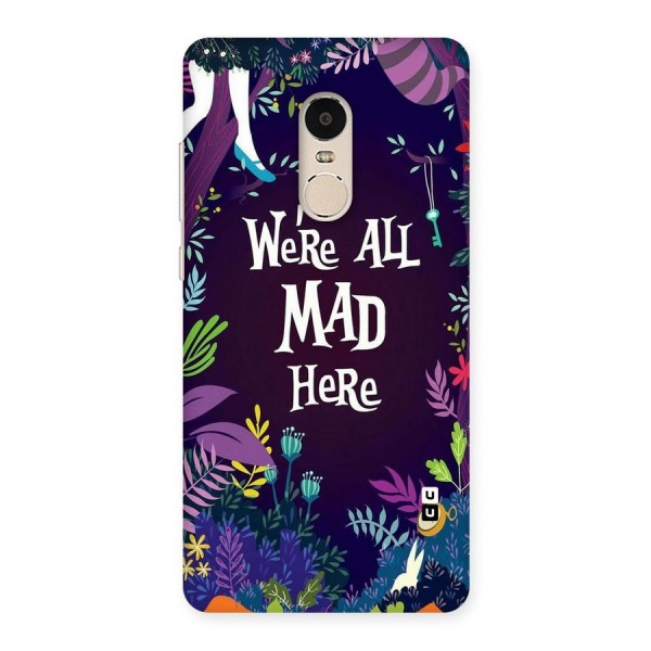 All Mad Back Case for Xiaomi Redmi Note 4