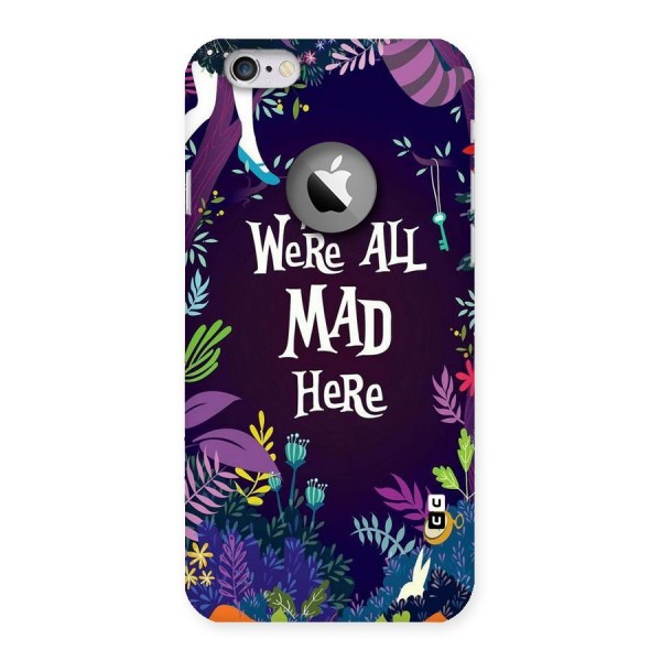All Mad Back Case for iPhone 6 Logo Cut