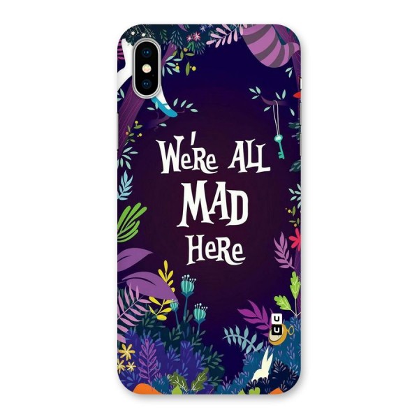 All Mad Back Case for iPhone X