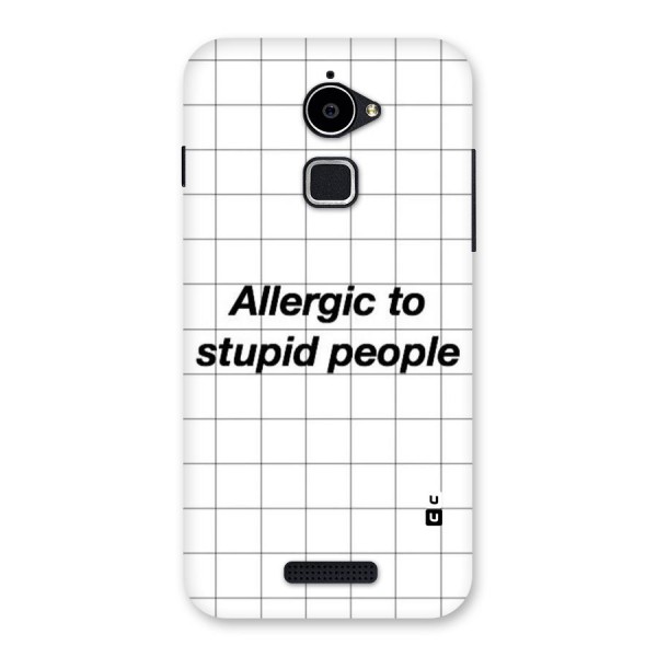 Allergic Back Case for Coolpad Note 3 Lite