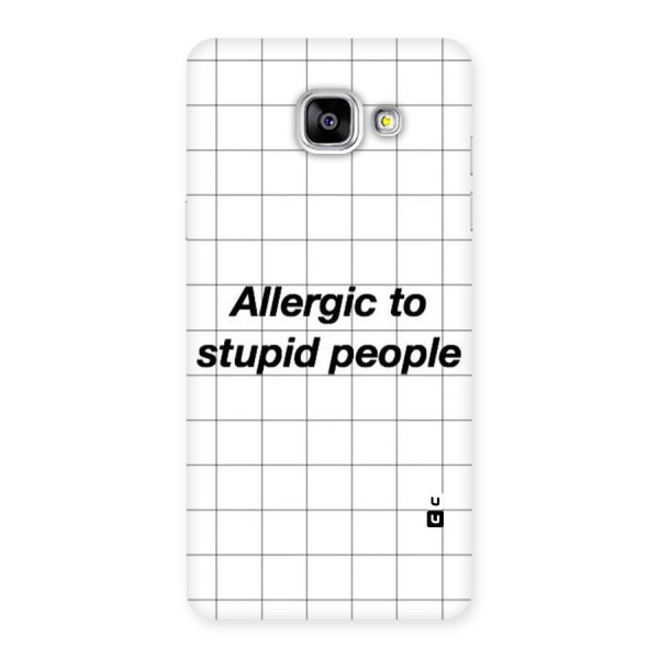 Allergic Back Case for Galaxy A5 2016