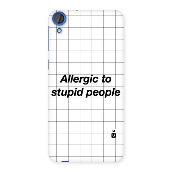 Allergic Back Case for HTC Desire 820