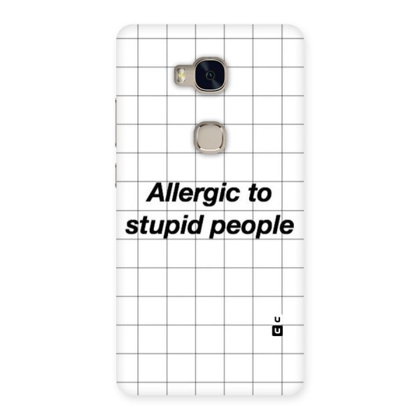 Allergic Back Case for Huawei Honor 5X