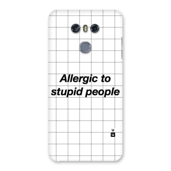 Allergic Back Case for LG G6