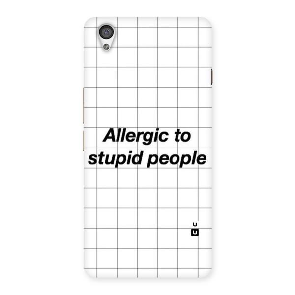 Allergic Back Case for OnePlus X