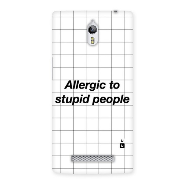 Allergic Back Case for Oppo Find 7