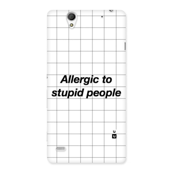 Allergic Back Case for Sony Xperia C4