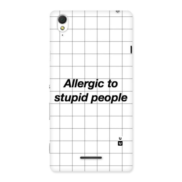 Allergic Back Case for Sony Xperia T3
