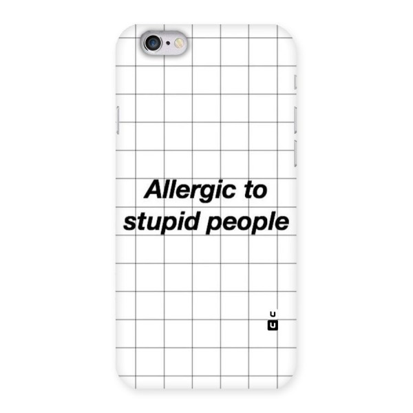 Allergic Back Case for iPhone 6 6S