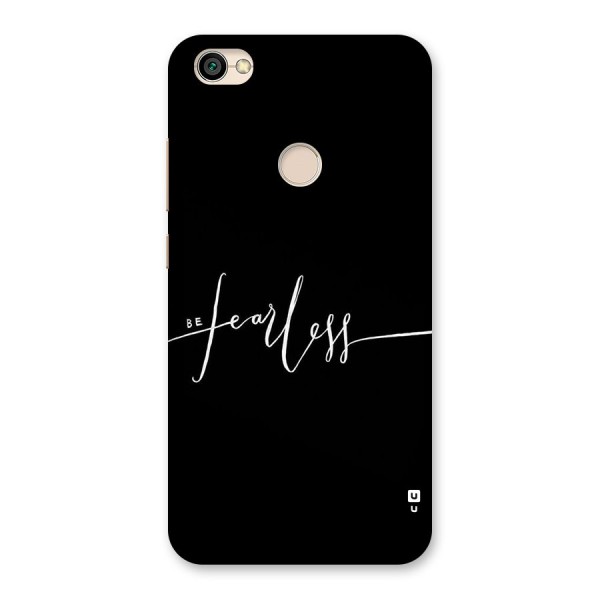 Always Be Fearless Back Case for Redmi Y1 2017