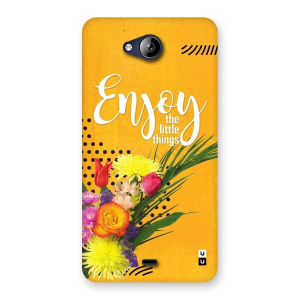Always Enjoy Little Things Back Case for Canvas Play Q355