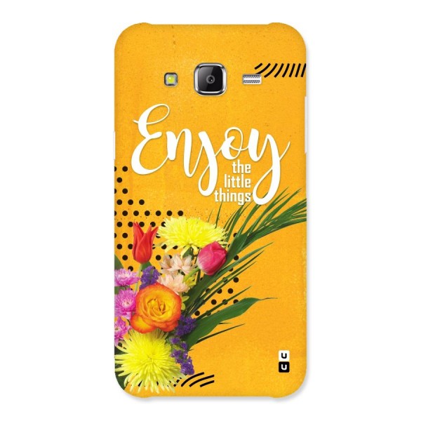 Always Enjoy Little Things Back Case for Samsung Galaxy J2 Prime