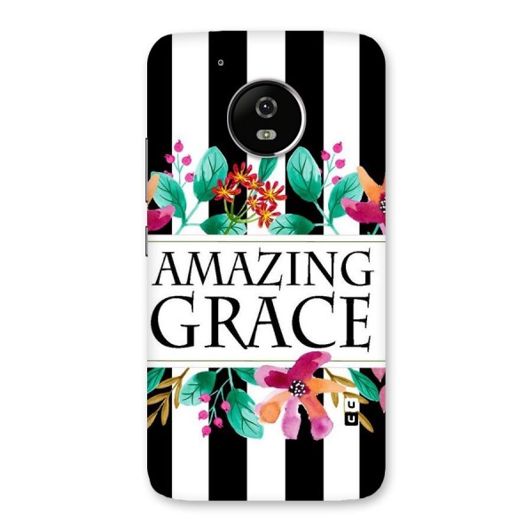 Amazing Grace Back Case for Moto G5