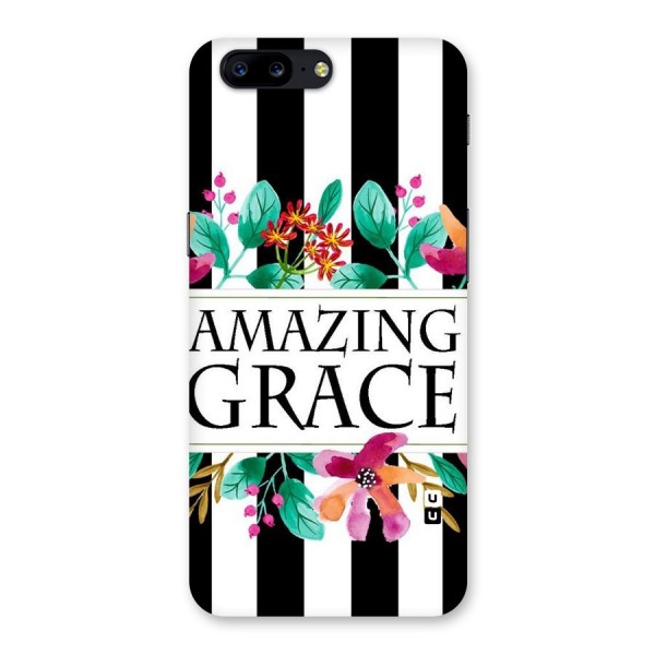 Amazing Grace Back Case for OnePlus 5