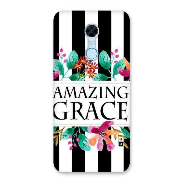 Amazing Grace Back Case for Redmi Note 5