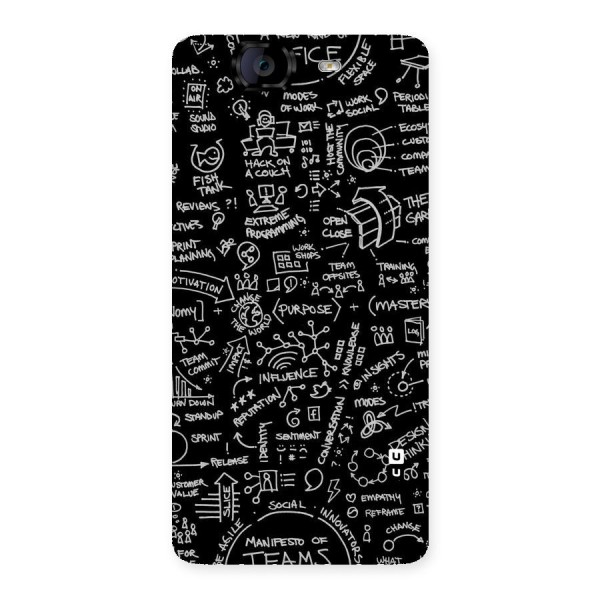 Anatomy Pattern Back Case for Canvas Knight A350