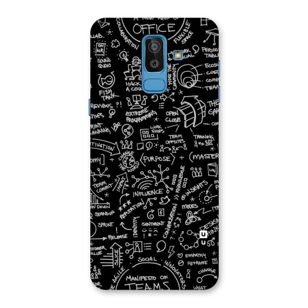 Anatomy Pattern Back Case for Galaxy J8