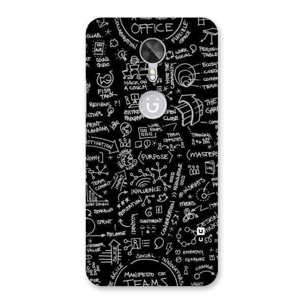 Anatomy Pattern Back Case for Gionee A1