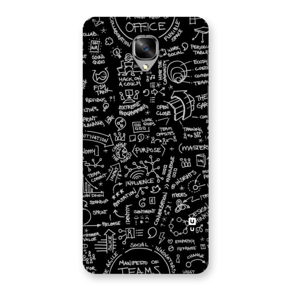 Anatomy Pattern Back Case for OnePlus 3