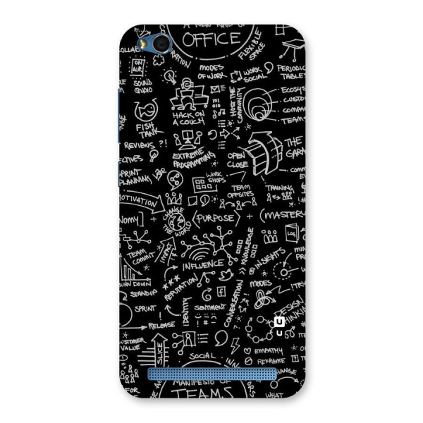 Anatomy Pattern Back Case for Redmi 5A