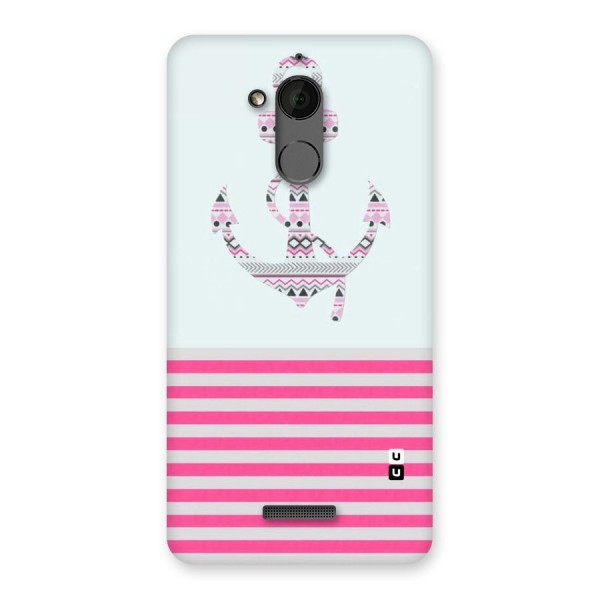 Anchor Design Stripes Back Case for Coolpad Note 5