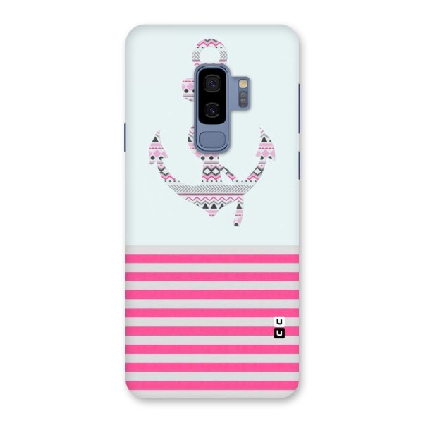 Anchor Design Stripes Back Case for Galaxy S9 Plus