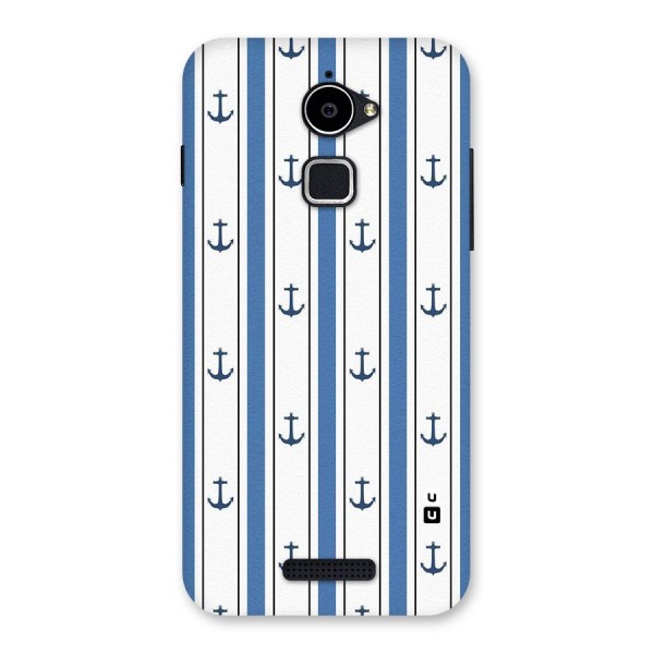Anchor Stripe Lines Back Case for Coolpad Note 3 Lite
