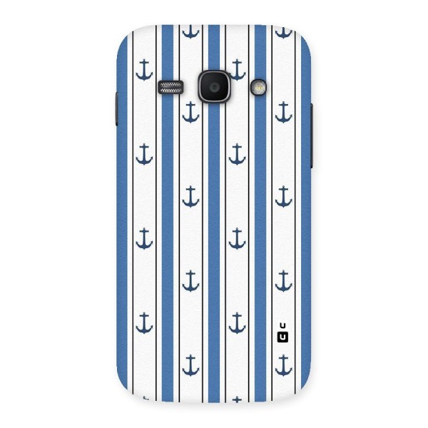 Anchor Stripe Lines Back Case for Galaxy Ace 3