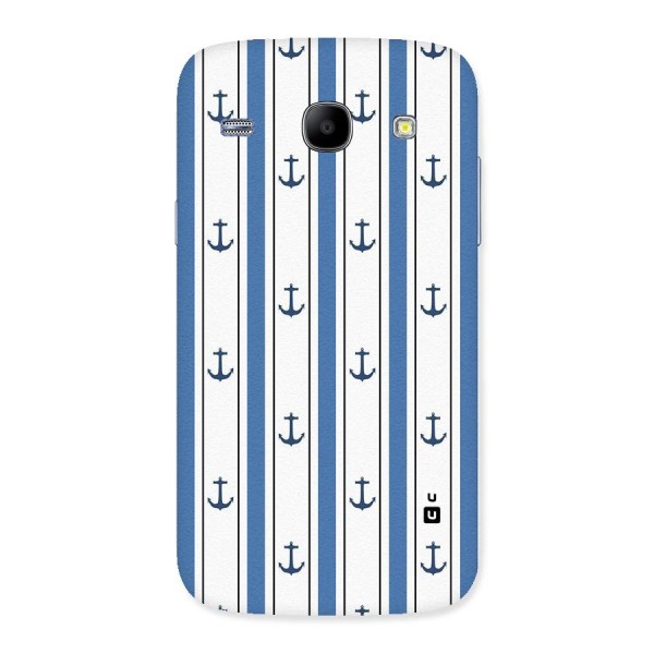 Anchor Stripe Lines Back Case for Galaxy Core