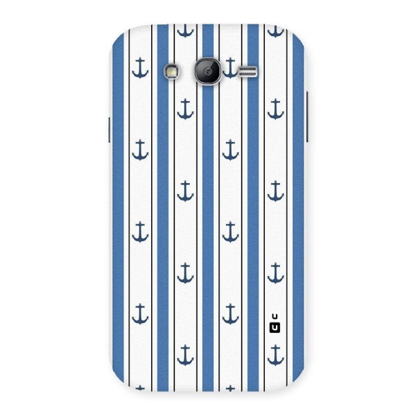 Anchor Stripe Lines Back Case for Galaxy Grand