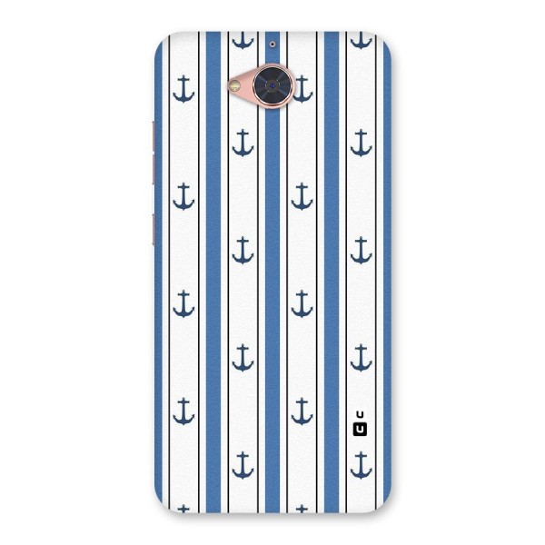Anchor Stripe Lines Back Case for Gionee S6 Pro